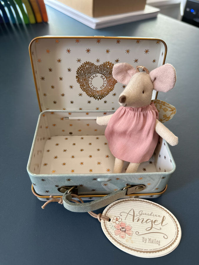 Maileg - Engelsmaus im Koffer