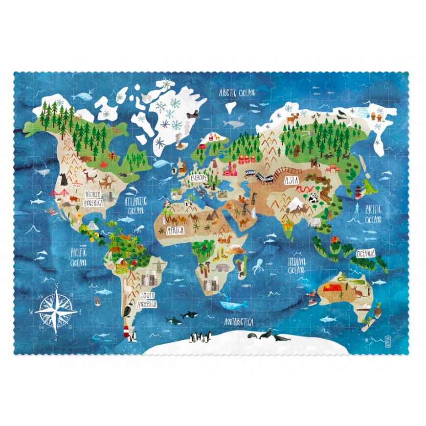Puzzle "Discover the World"