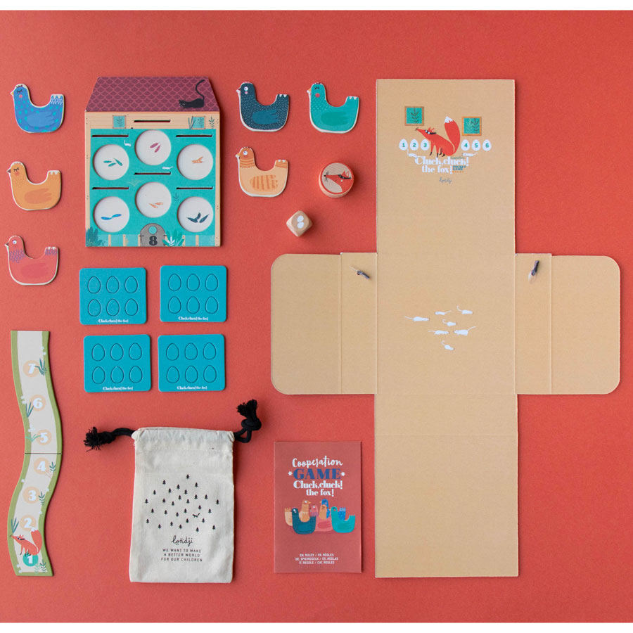 Londji - Pocket Spiel "Cluck Cluck - the Fox"