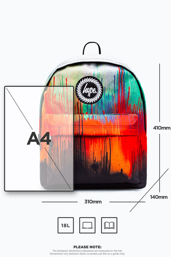 Hype - Rucksack mit Sprayfarben-Optik