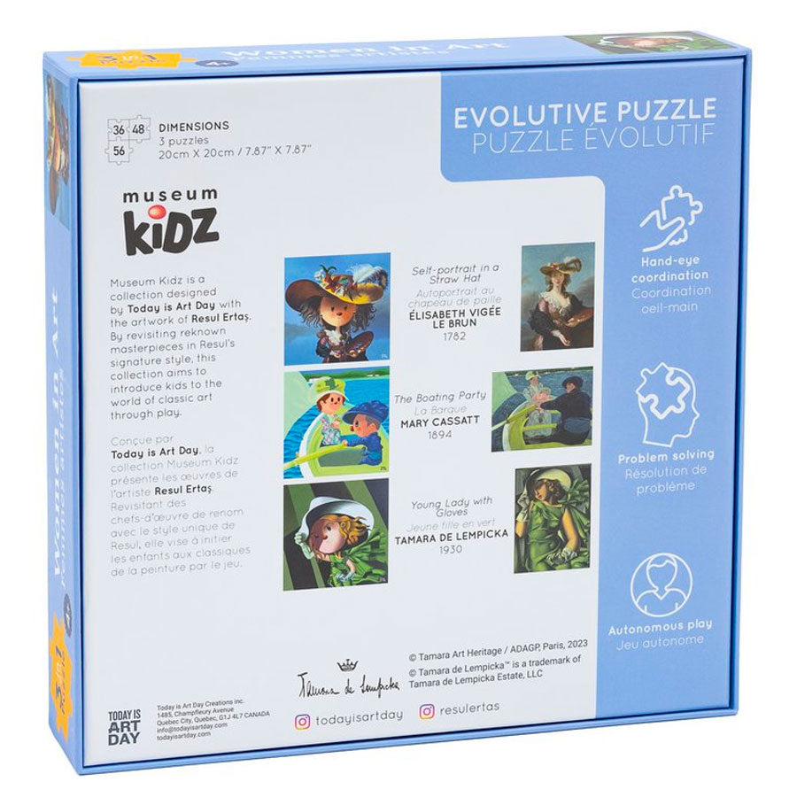 Museum Kidz - Puzzle Frauen in der Kunst