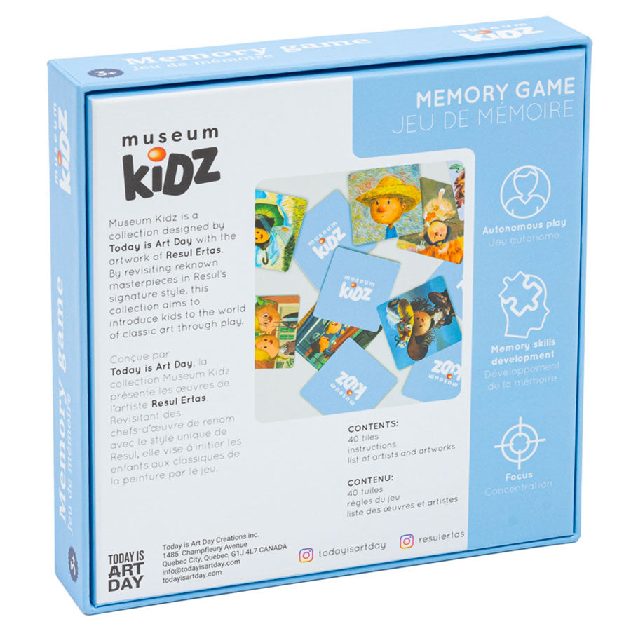 Museum Kidz - Memory Spiel - Kunst