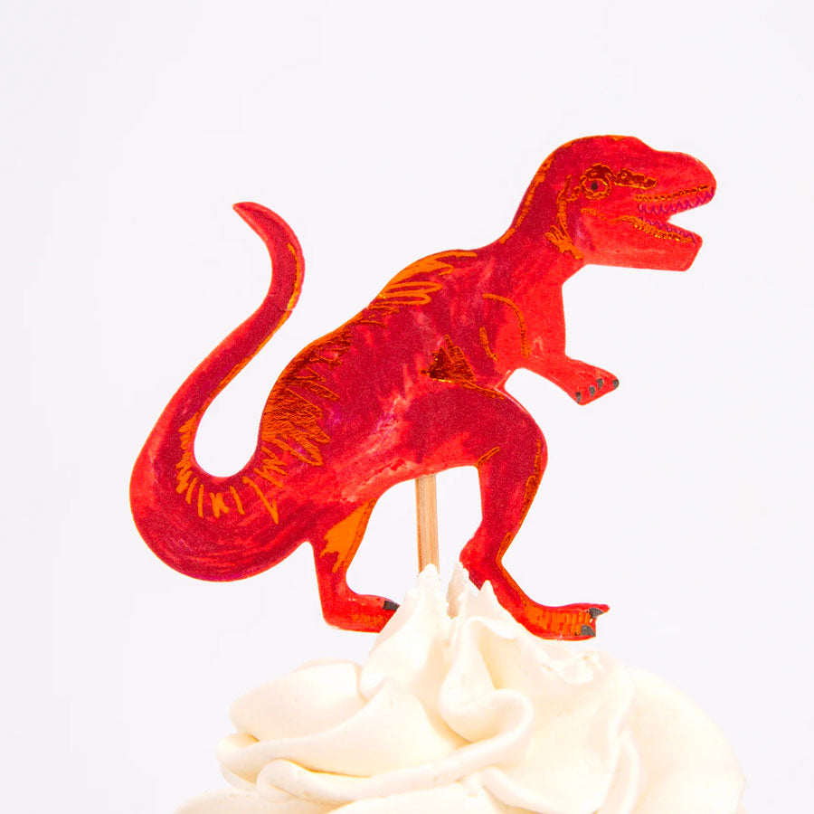 Meri Meri - Cupcake Set Dinosaurier - 24 Stk