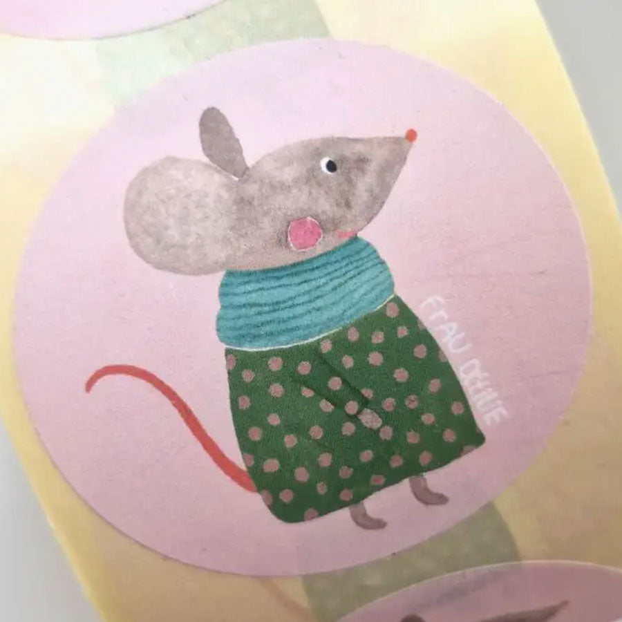 Aufkleber Maus