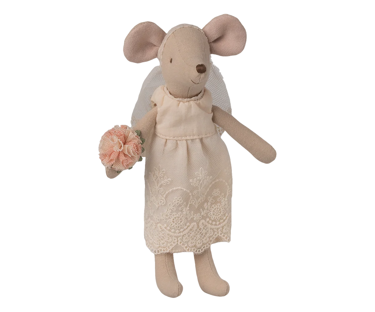 Maileg - Hochzeitskleid, Mama Maus