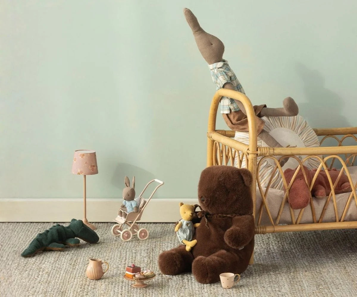 Maileg - Plüsch Teddybär, Medium – Dark Chocolate