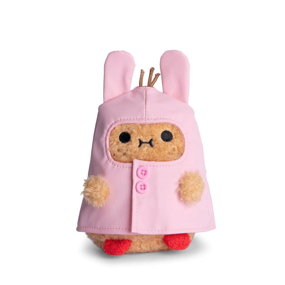 Noodoll - Kartoffel im Regenmantel Rosa