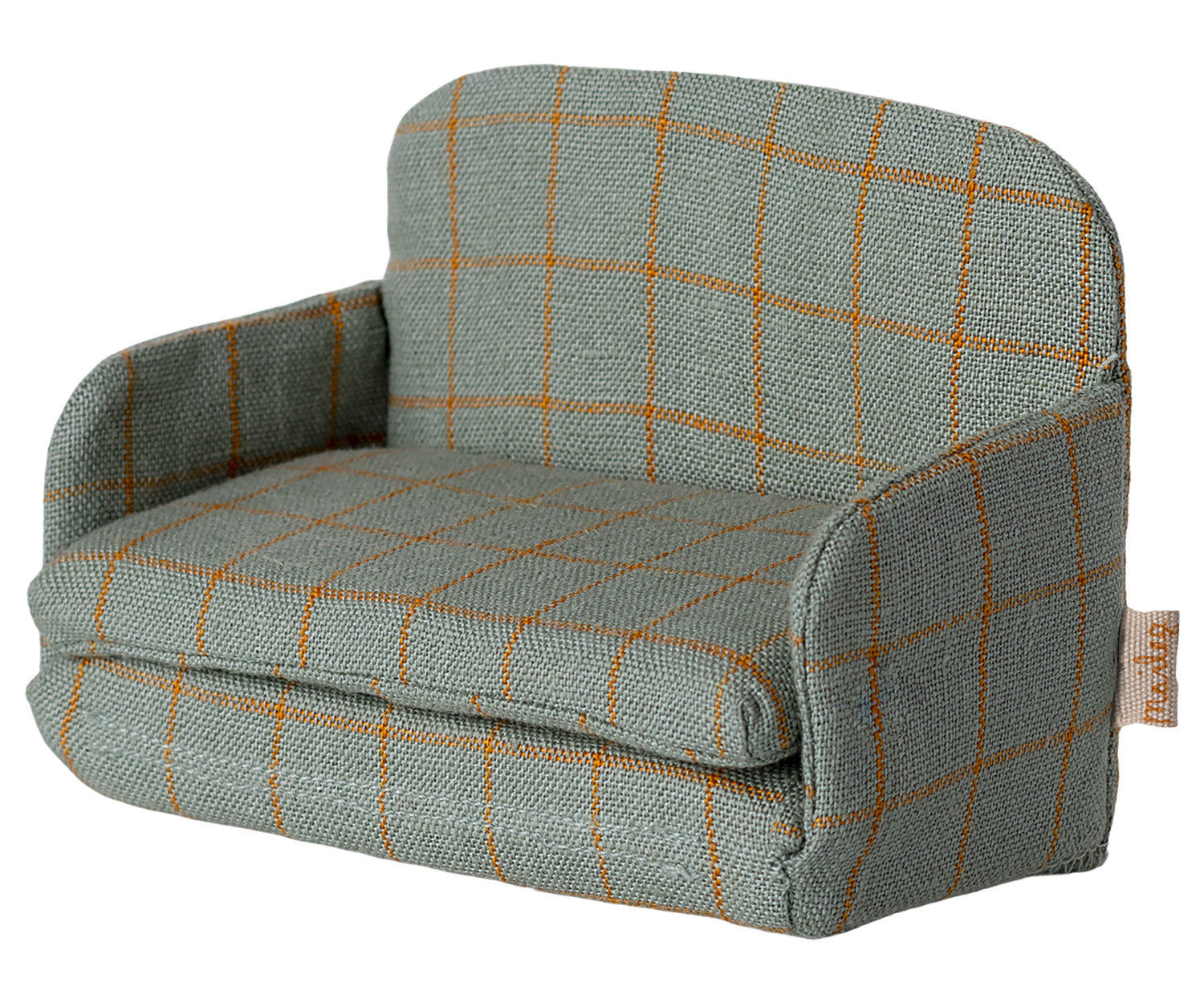 Maileg - Schlafsofa, Maus - Kariert