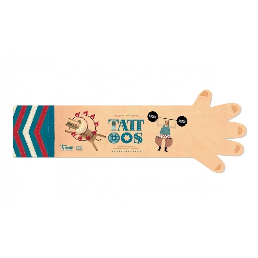 Kindertattoos "Zirkus"