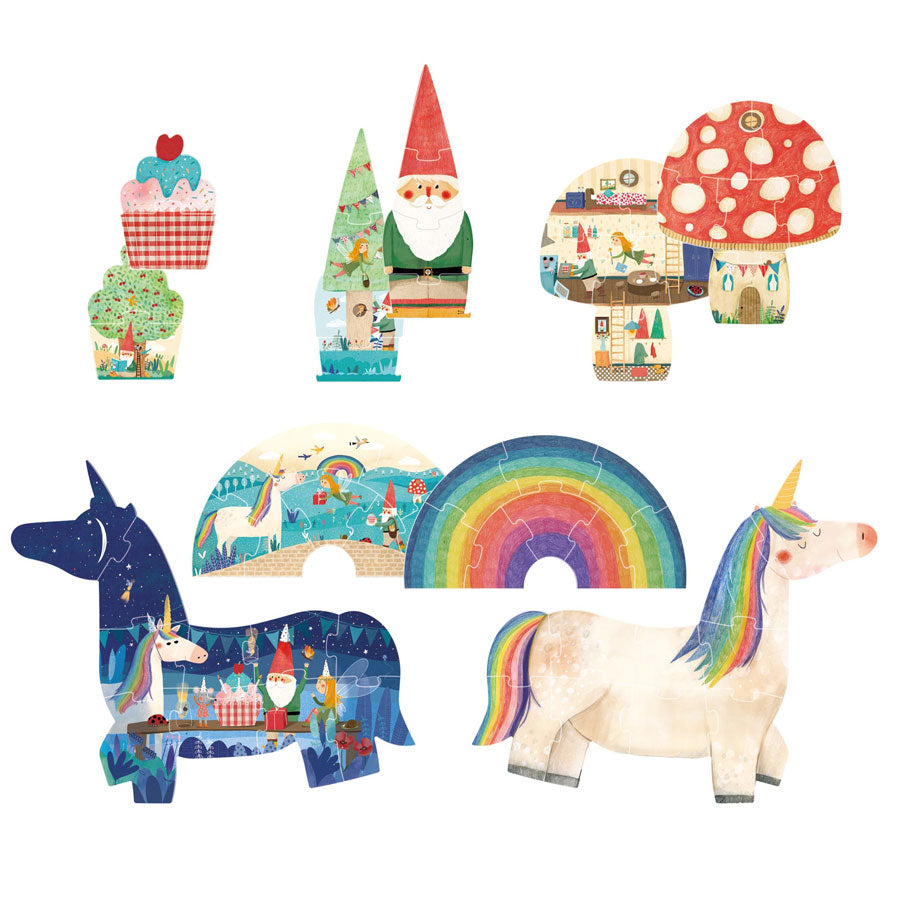 Londji - Puzzle Happy Birthday Unicorn