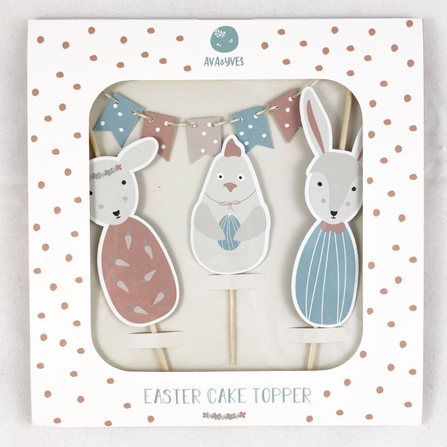 Ava & Yves - Cake Topper Ostern