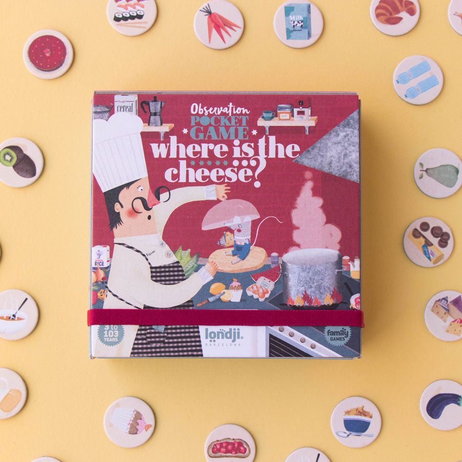 Londji - Pocket Spiel "Where is the Cheese"