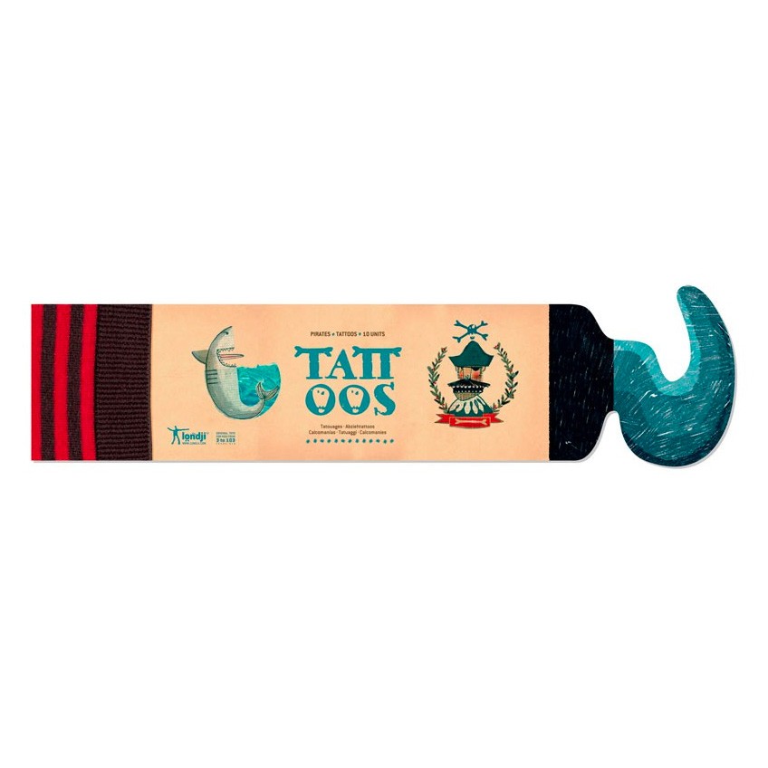 Kindertattoos "Pirat"