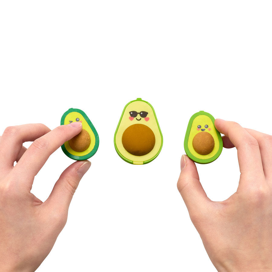 OOLY - "Avocado Love" Radiergummi und Anspitzer