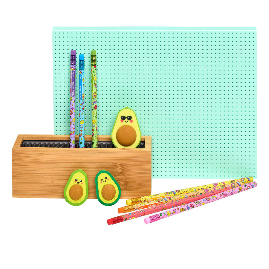 OOLY - "Avocado Love" Radiergummi und Anspitzer