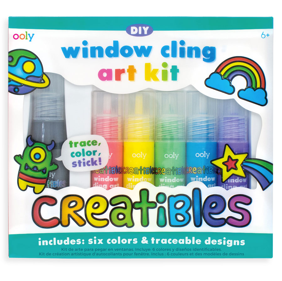 OOLY - 5 Fenster bemalen "Creatibles"