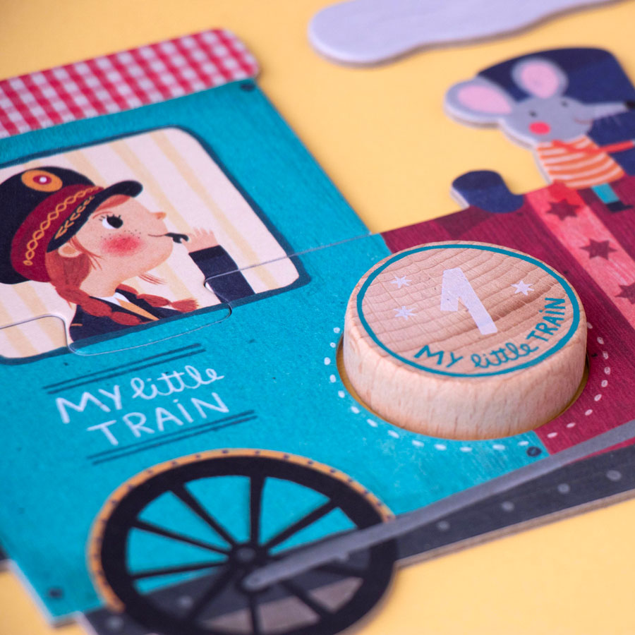 Londji - Puzzle "My Little Train"