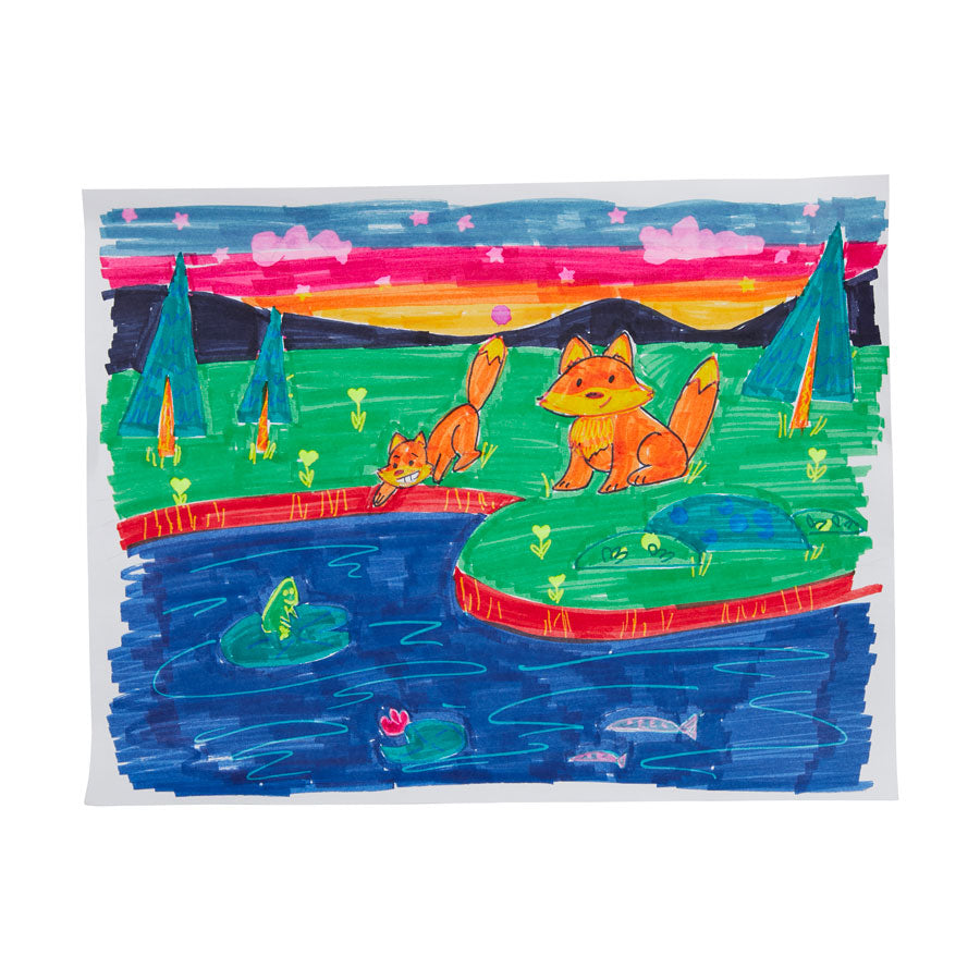 OOLY - Marker mit Stempel "Stamp a Doodle" - 9 Stk
