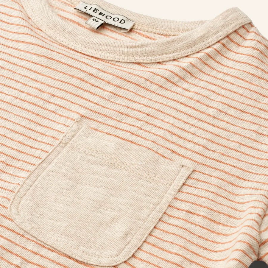 Liewood - T-Shirt DODOMA - Sandy/ Tuscany Rose