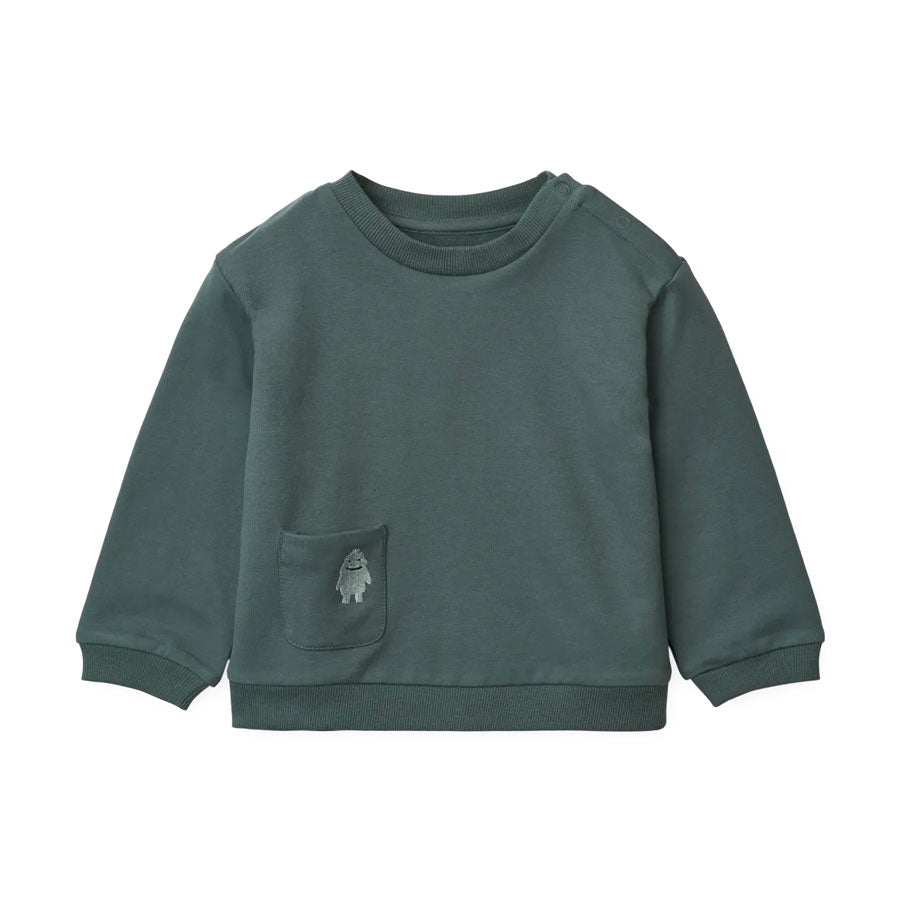 Liewood - Sweatshirt LUCIO - Whale Blue