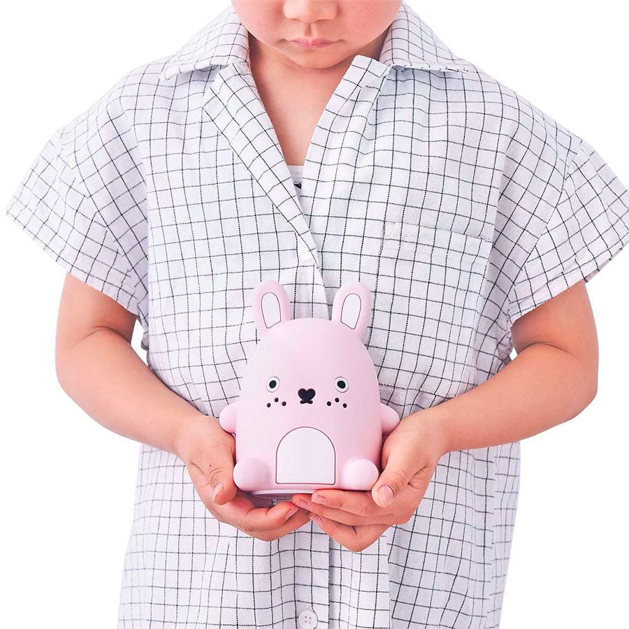 Noodoll - Nachtlicht Rosa Hase - Ricecarrot