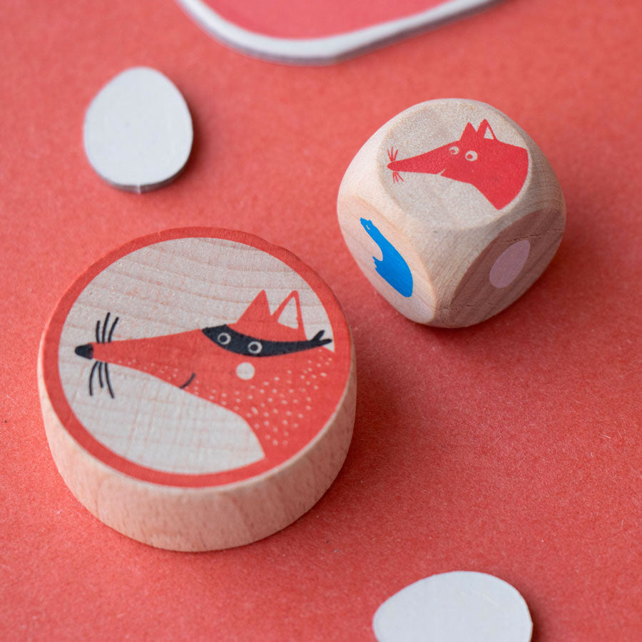 Londji - Pocket Spiel "Cluck Cluck - the Fox"