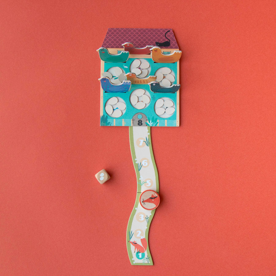 Londji - Pocket Spiel "Cluck Cluck - the Fox"