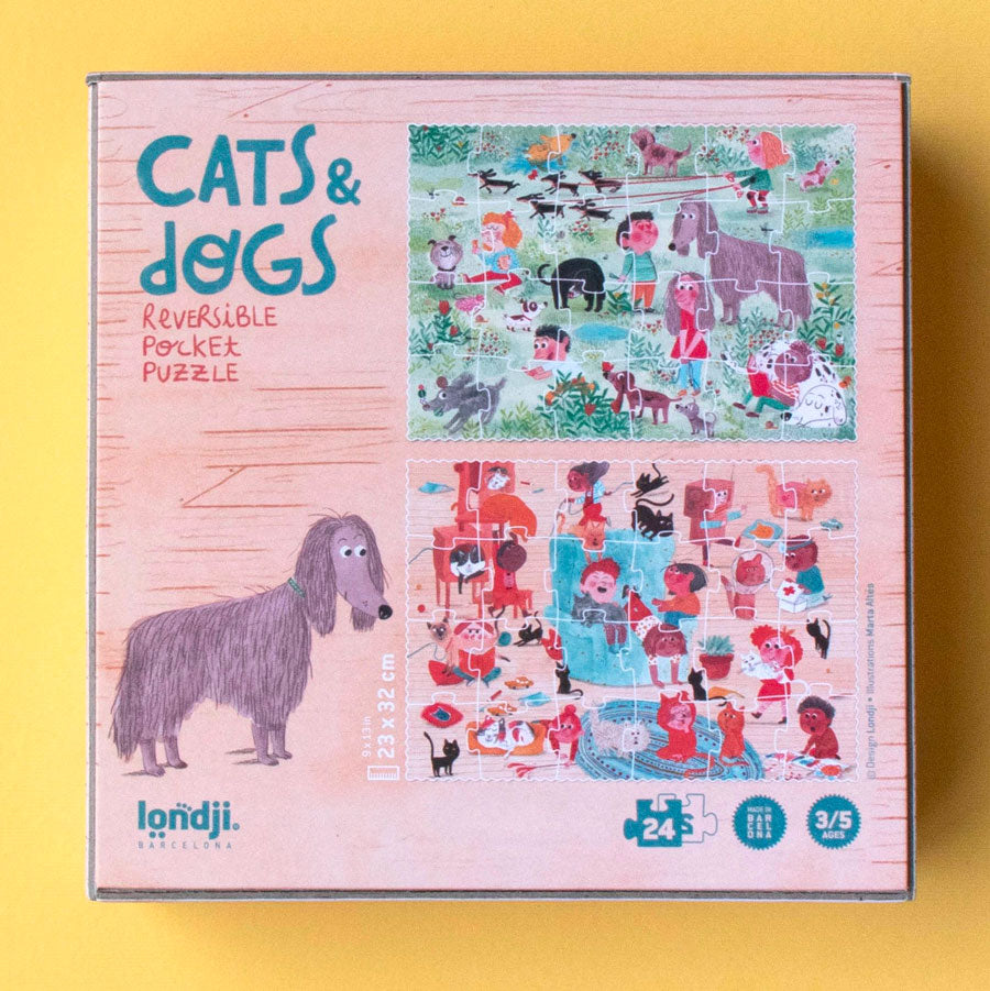 Londji - Pocket Puzzle Cats and Dogs