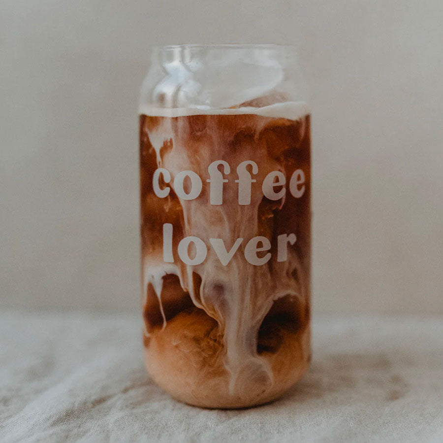 Eulenschnitt - Hohes Trinkglas Coffee Lover