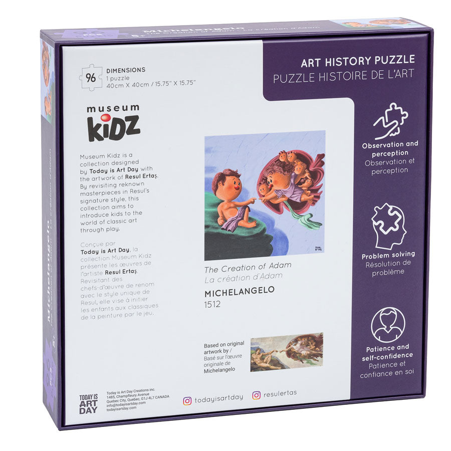 Museum Kidz - Puzzle Michelangelo