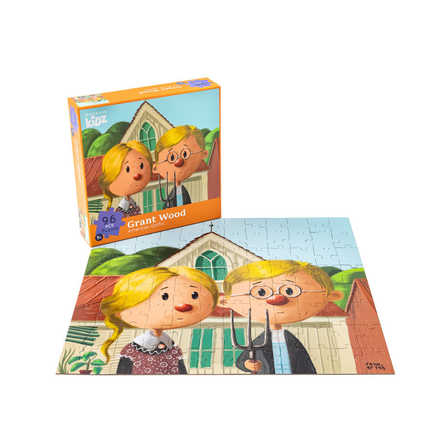 Museum Kidz - Puzzle Grant Wood