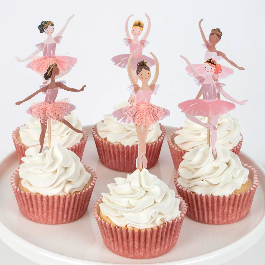 Meri Meri - Cupcake Set Ballerina - 24 Stk