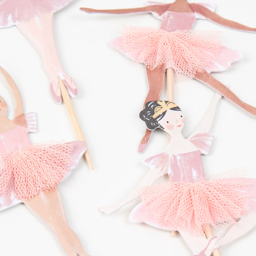 Meri Meri - Cupcake Set Ballerina - 24 Stk
