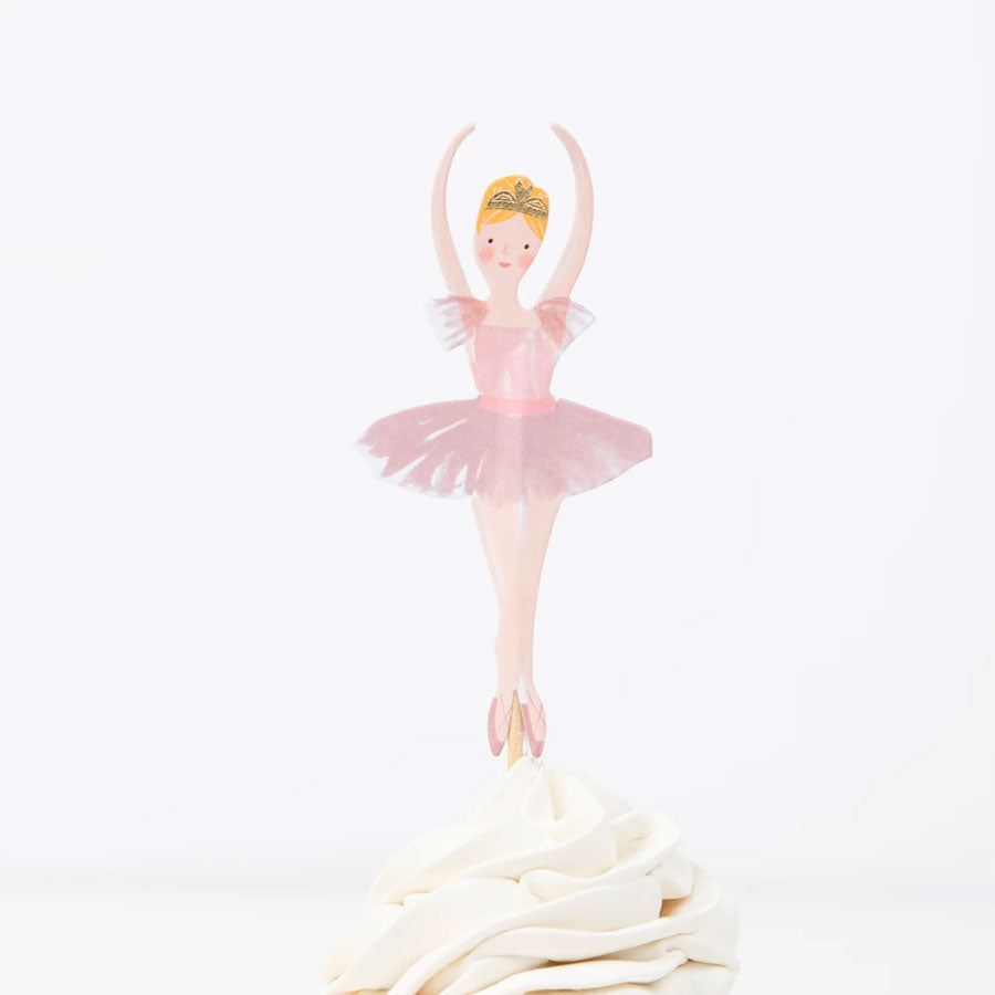 Meri Meri - Cupcake Set Ballerina - 24 Stk