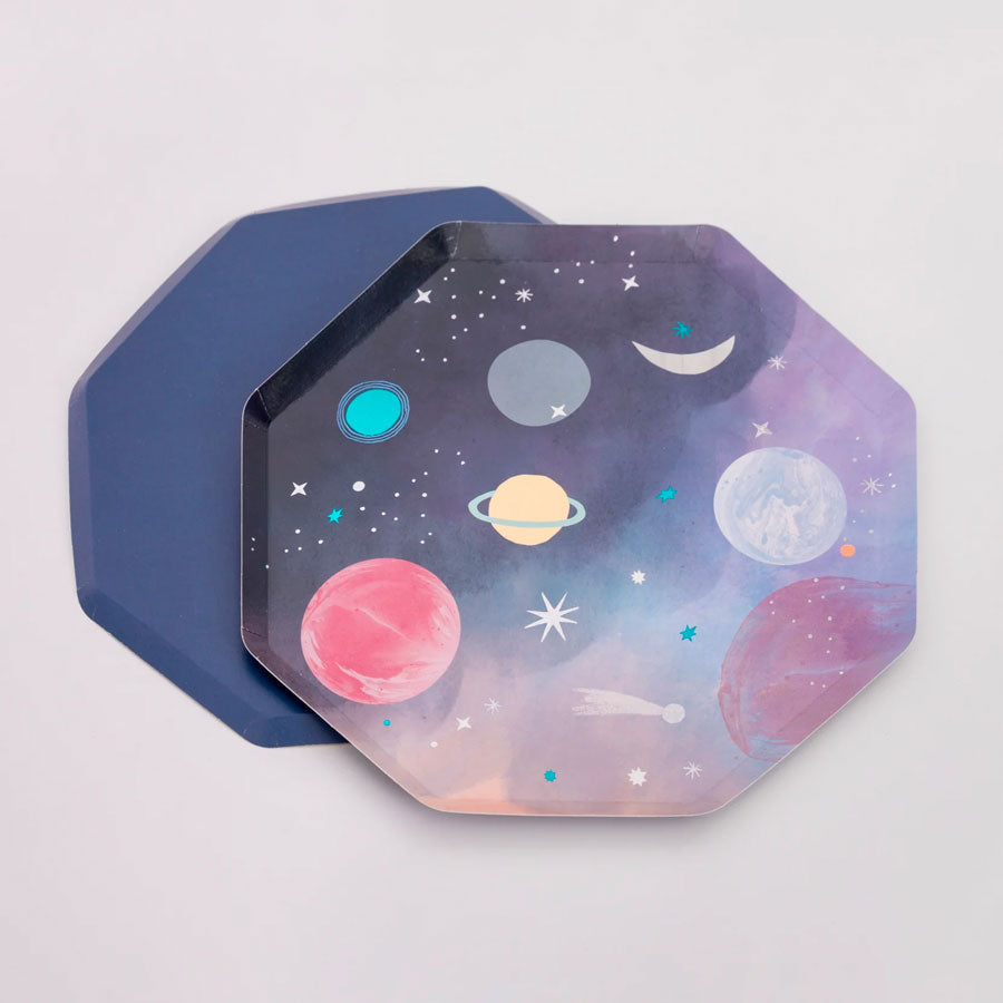Meri Meri - Pappteller Space - 8 Stk