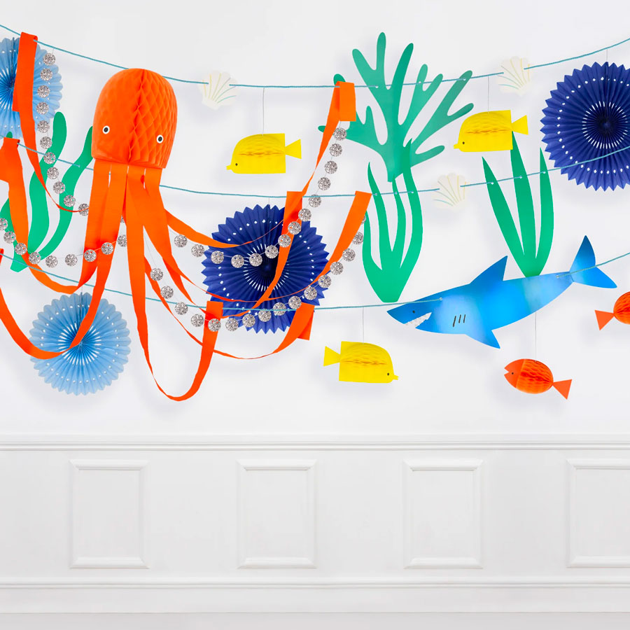 Meri Meri - XL Party Girlande "Under the Sea"