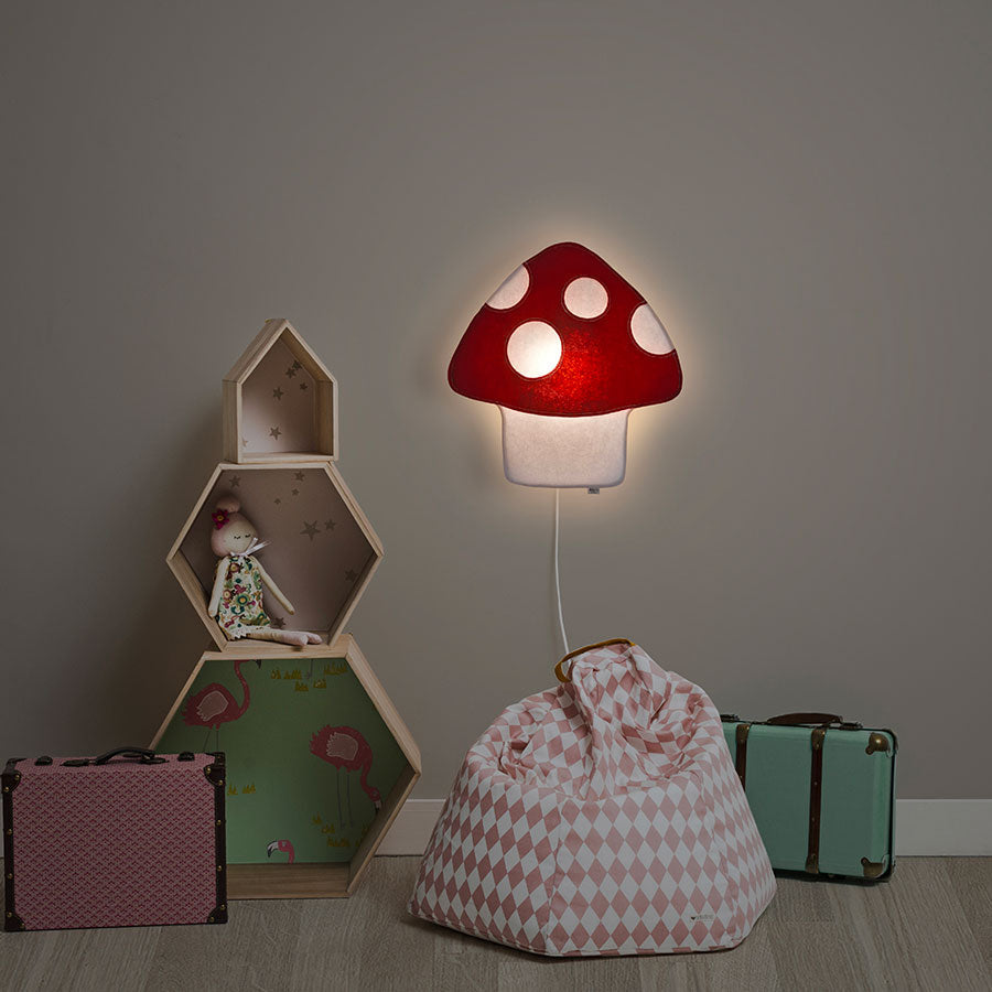 Buokids - Wandlampe Fliegenpilz