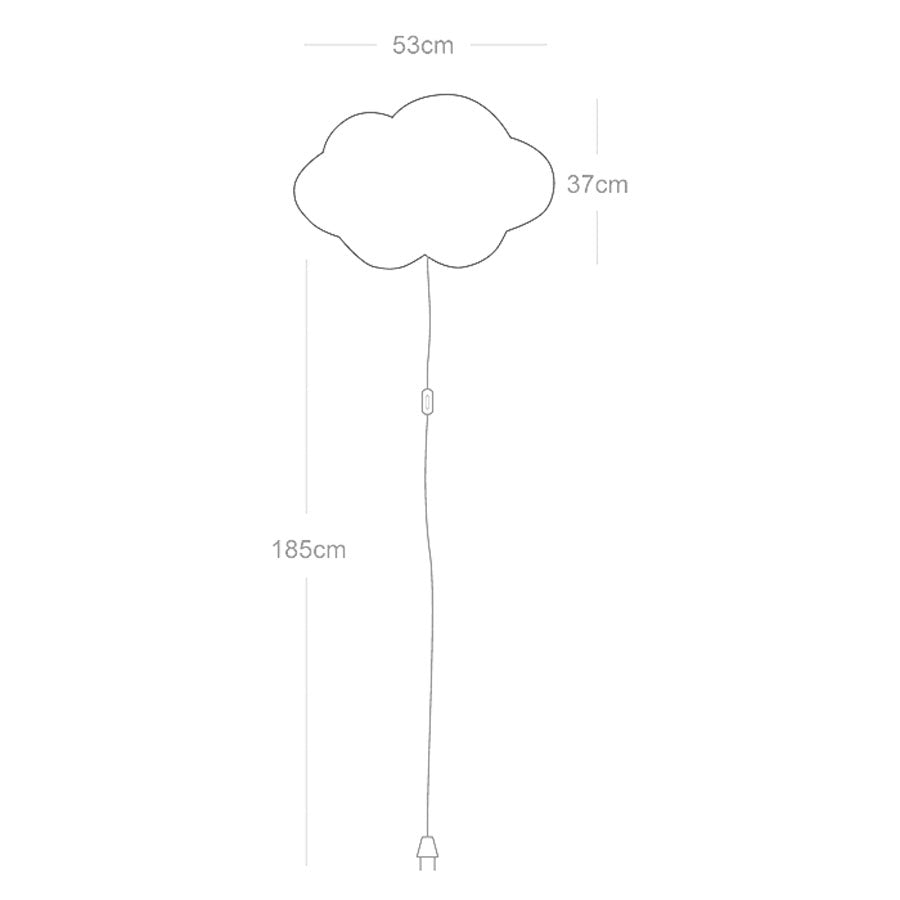Buokids - Wandlampe Cloud