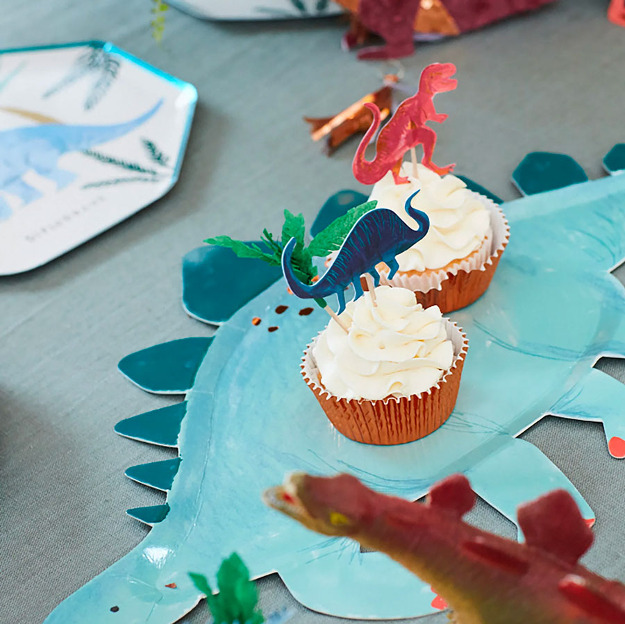 Meri Meri - Cupcake Set Dinosaurier - 24 Stk