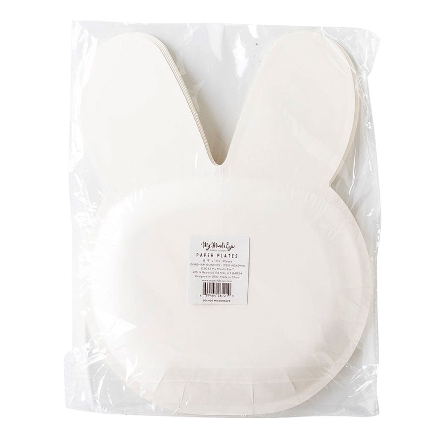 My Mind’s Eye - Pappteller Hase - 8 Stk