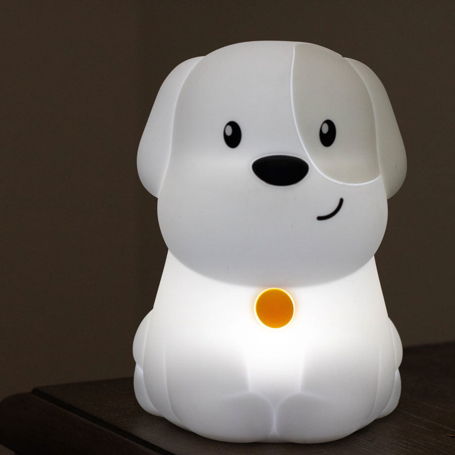 LumiPets - Nachtlicht Hund USB mit 9 Farben