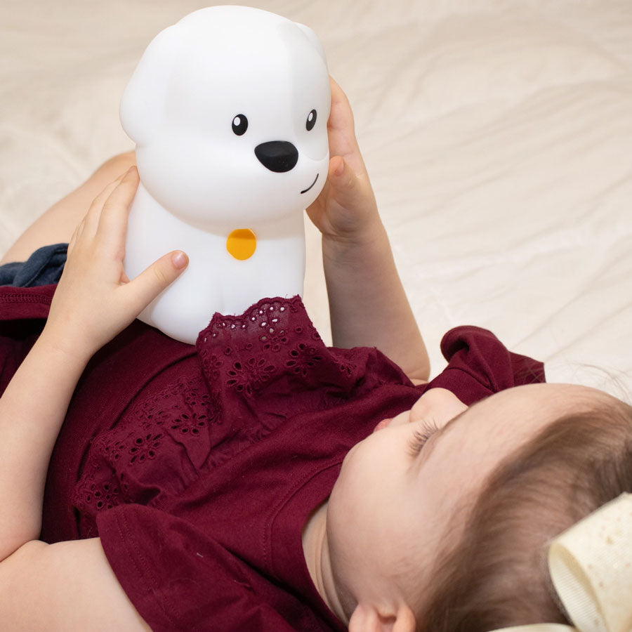 LumiPets - Nachtlicht Hund USB mit 9 Farben