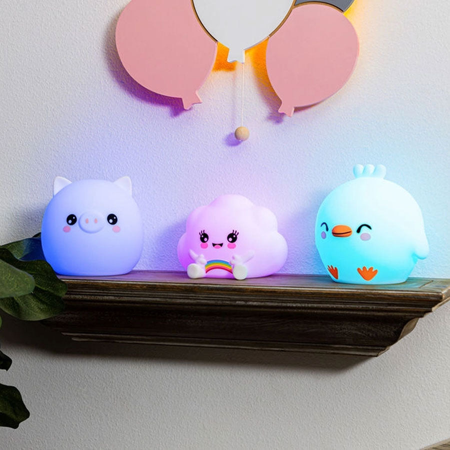 LumiPets - Nachtlicht Wolke USB mit 9 Farben