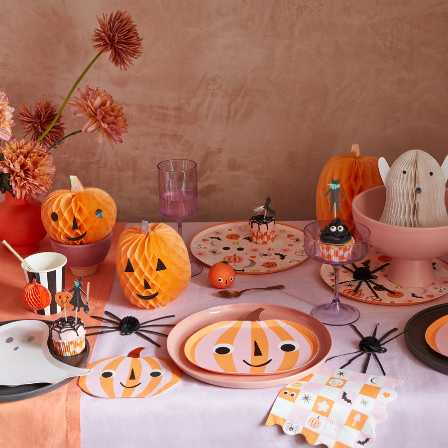 Meri Meri - Pappteller Groovy Halloween - 8 Stk