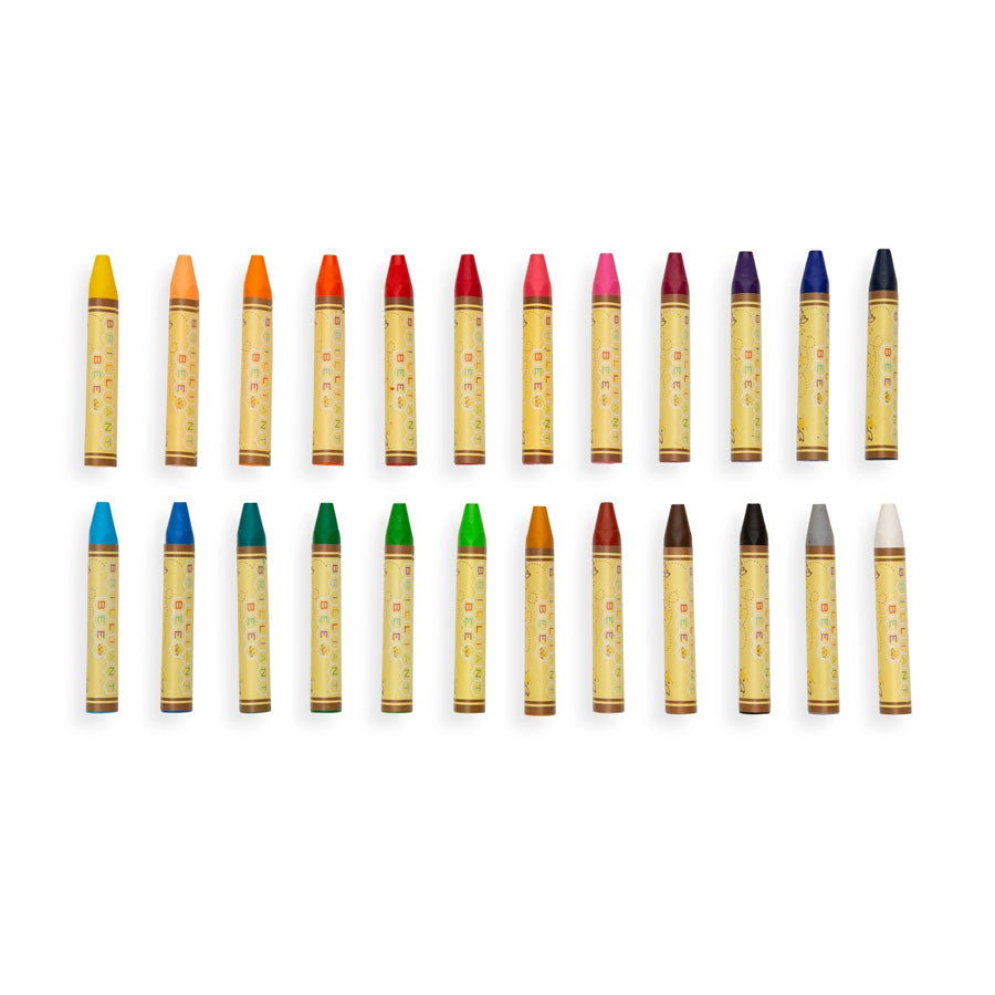 OOLY - Bienenwachsmaler BRILLIANT BEE - 24 Stk