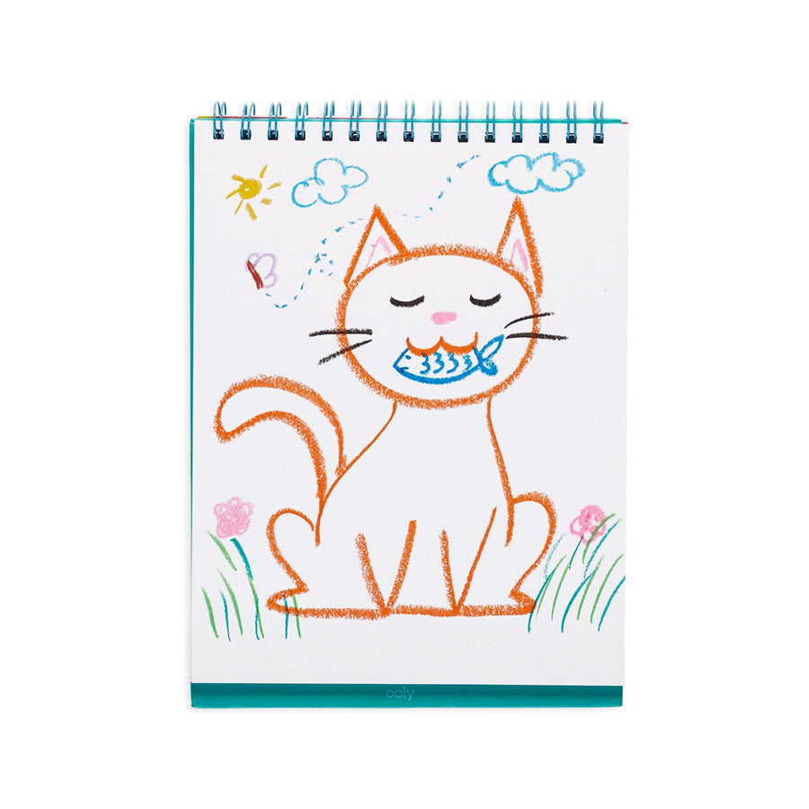 OOLY - Wachsmaler CAT PARADE - 12 Stk