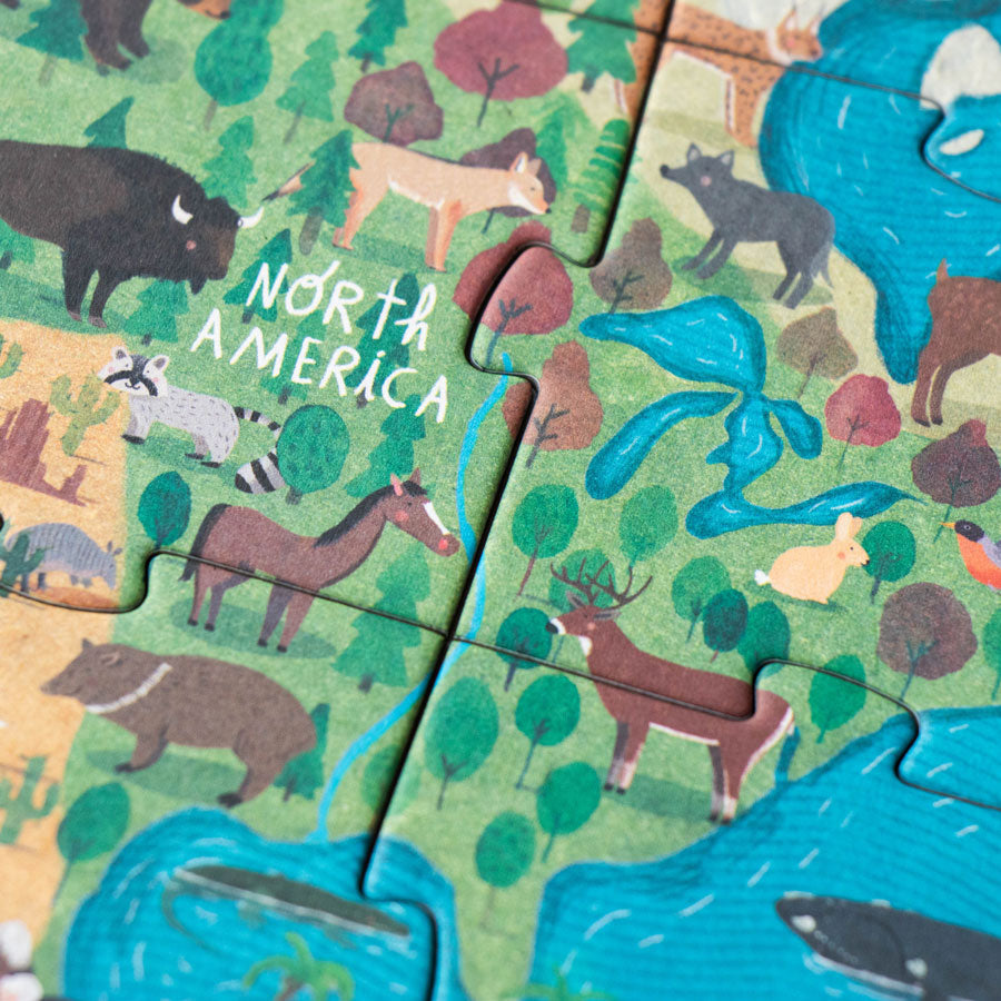Puzzle Animal Planet