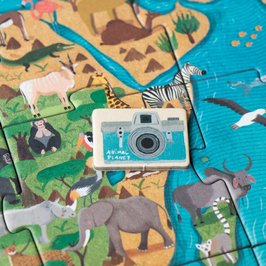 Puzzle Animal Planet