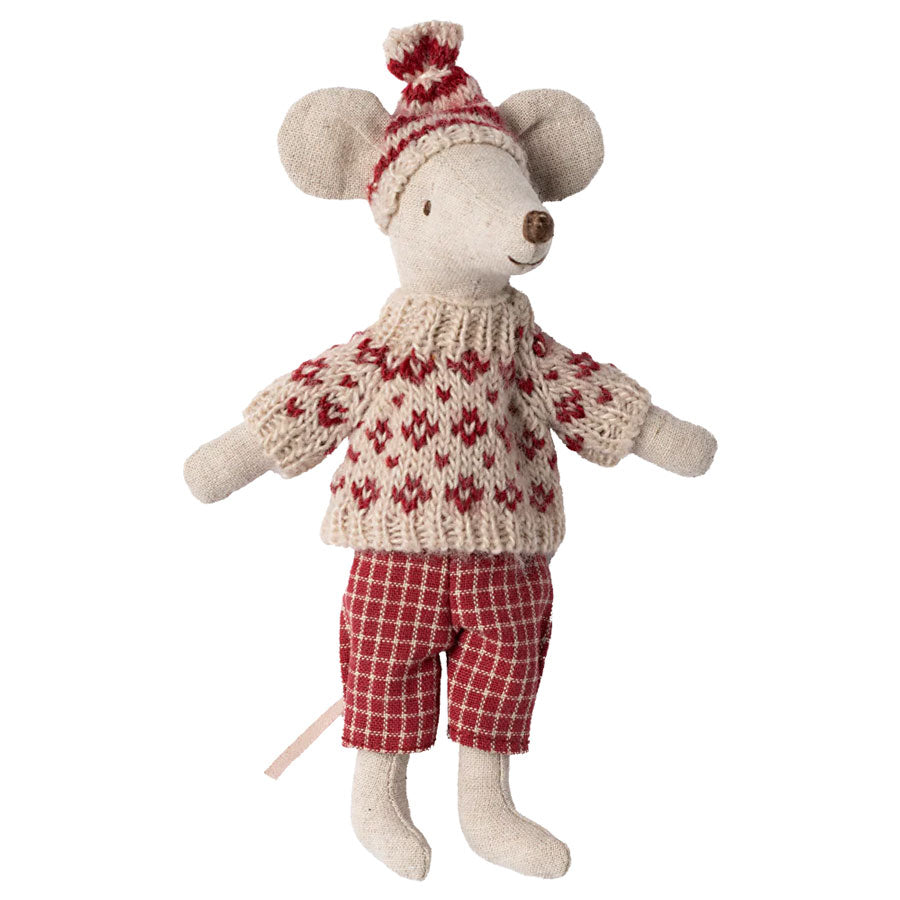 Maileg - Wintermaus mit Ski - Mama Maus 2024