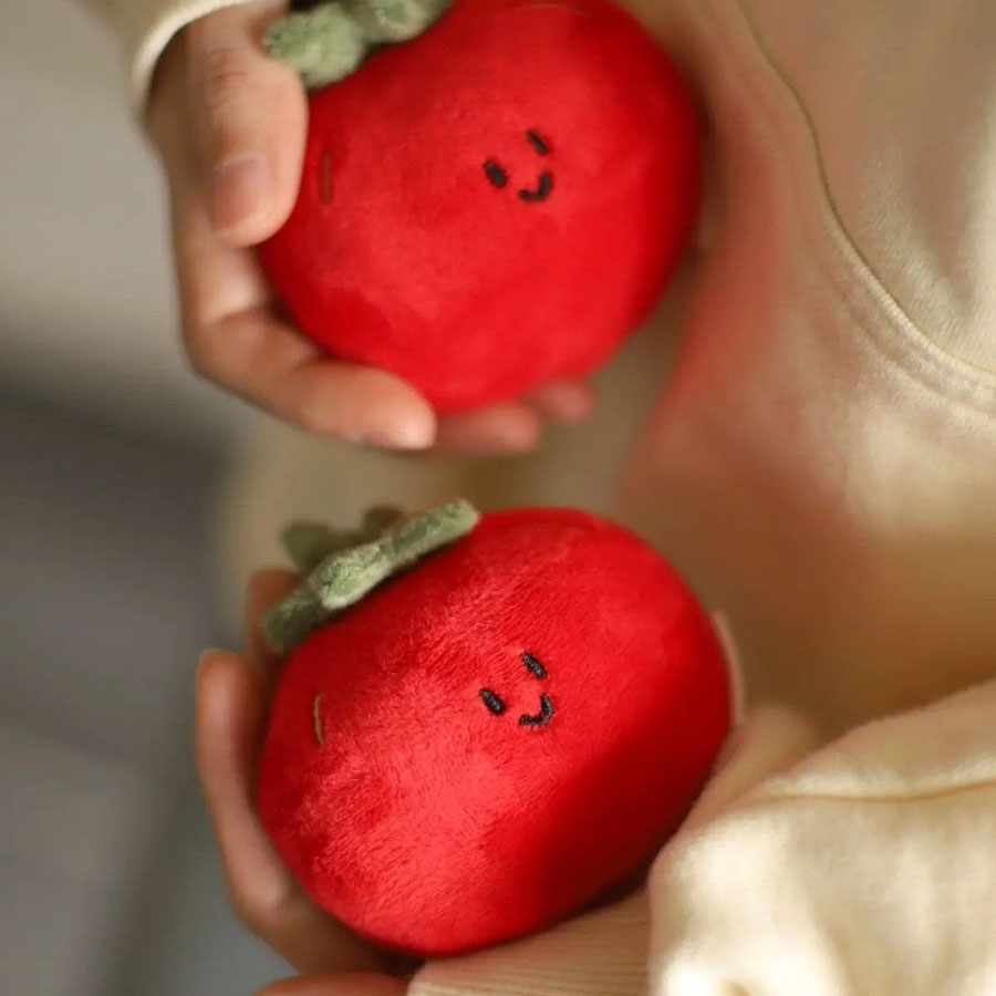 Kuscheltier Tomate
